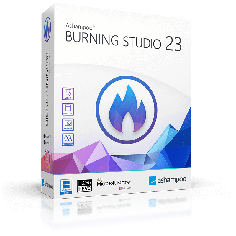 Ashampoo Burning Studio 23.0 Последняя версия для Windows PC + Ключ