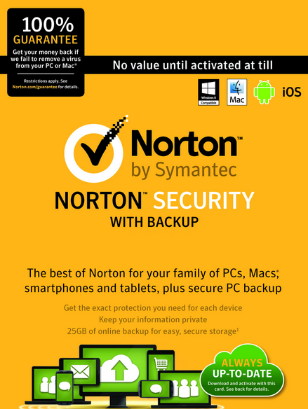 Ключ для Norton internet security на 365 дней