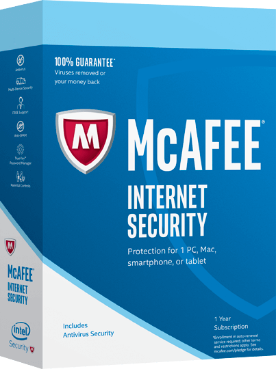 Активация McAfee Internet Security + лицензионный ключ