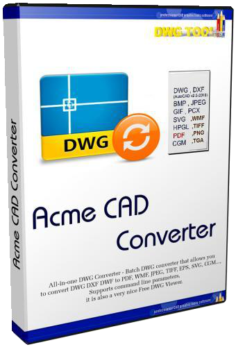 Acme CAD Converter 8.10.0.1528 на русском PC | RePack & Portable